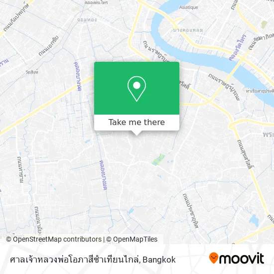 ศาลเจ้าหลวงพ่อโอภาสีซำเทียนไกล่ map