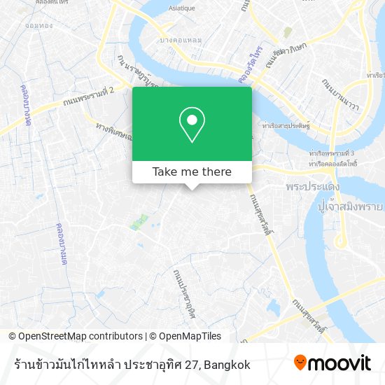 ร้านข้าวมันไก่ไหหลำ ประชาอุทิศ 27 map