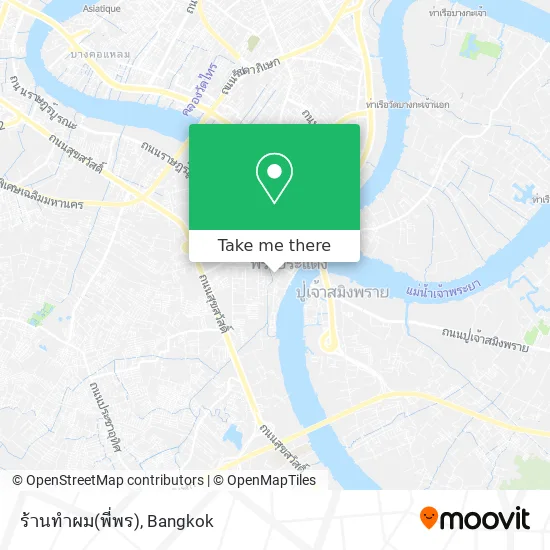 ร้านทำผม(พี่พร) map