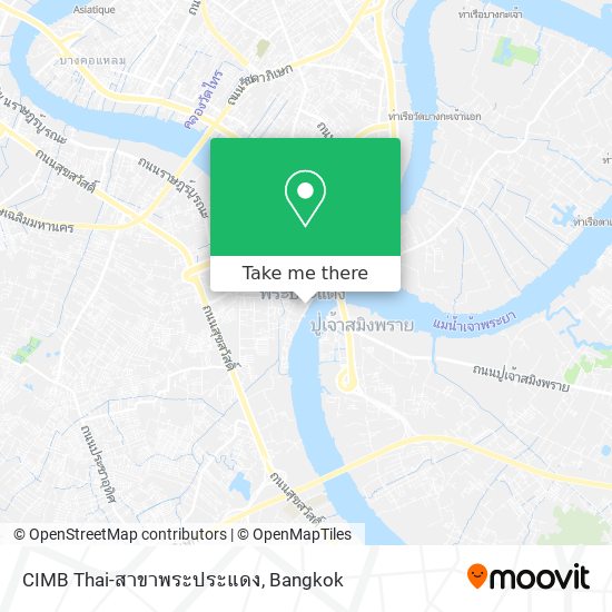 CIMB Thai-สาขาพระประแดง map