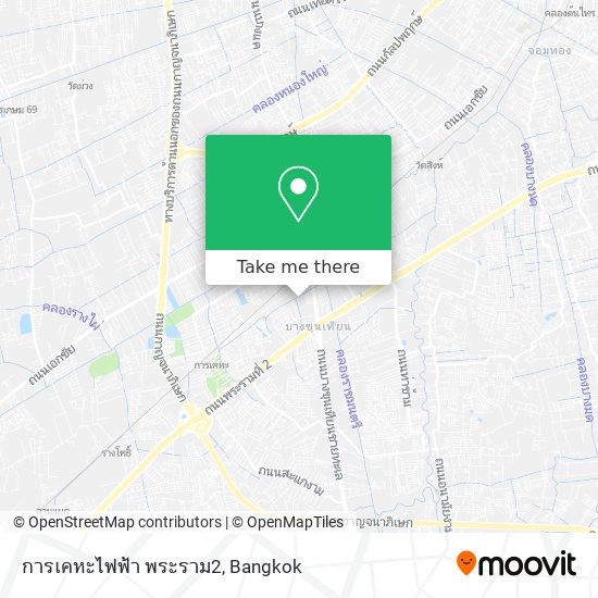 การเคหะไฟฟ้า พระราม2 map