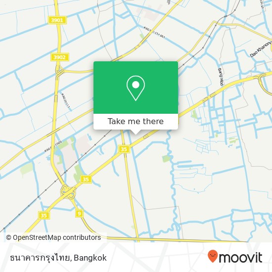 ธนาคารกรุงไทย map