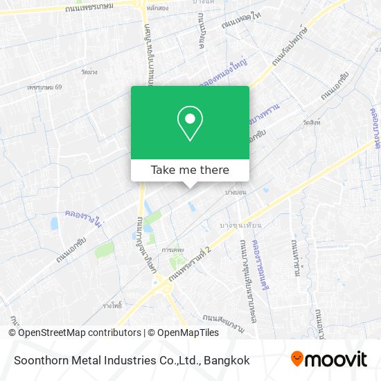 Soonthorn Metal Industries Co.,Ltd. map
