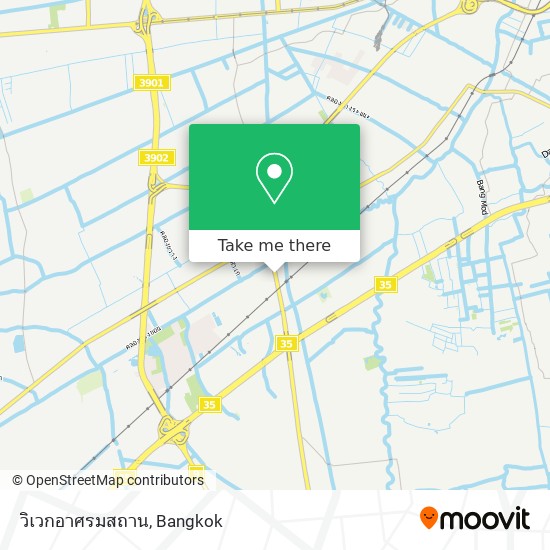 วิเวกอาศรมสถาน map