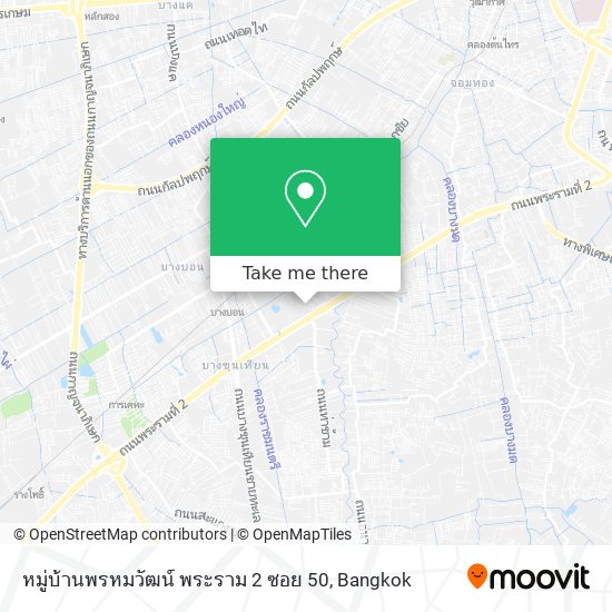 หมู่บ้านพรหมวัฒน์ พระราม 2 ซอย 50 map