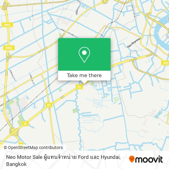 Neo Motor Sale ผู้แทนจำหน่าย Ford และ Hyundai map