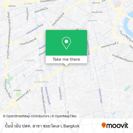 ปั้มน้ำมัน ปตท. สาขา ซอยวัดเลา map