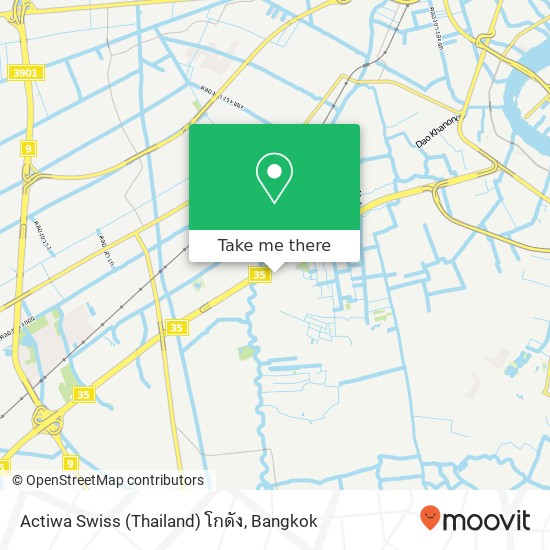 Actiwa Swiss (Thailand) โกดัง map