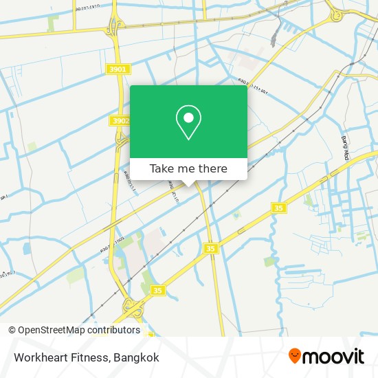 Workheart Fitness map