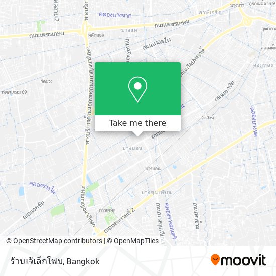 ร้านเจ๊เล็กโฟม map