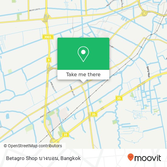 Betagro Shop บางบอน map