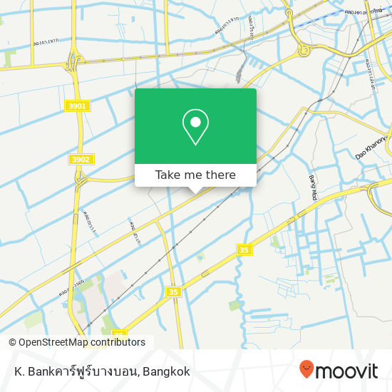 K. Bankคาร์ฟูร์บางบอน map