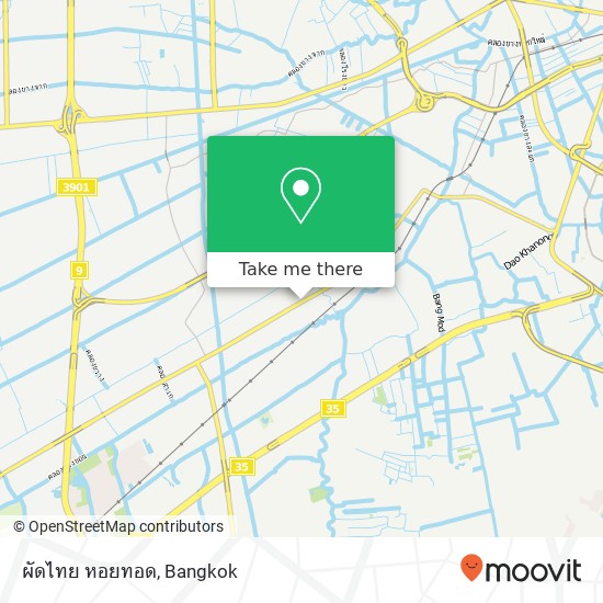 ผัดไทย หอยทอด map