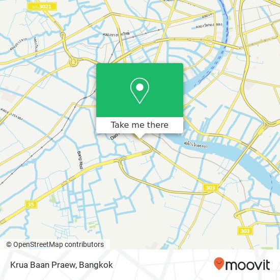 Krua Baan Praew map