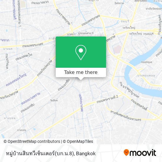 หมู่บ้านสินทวีเซ็นเตอร์(บก.น.8) map