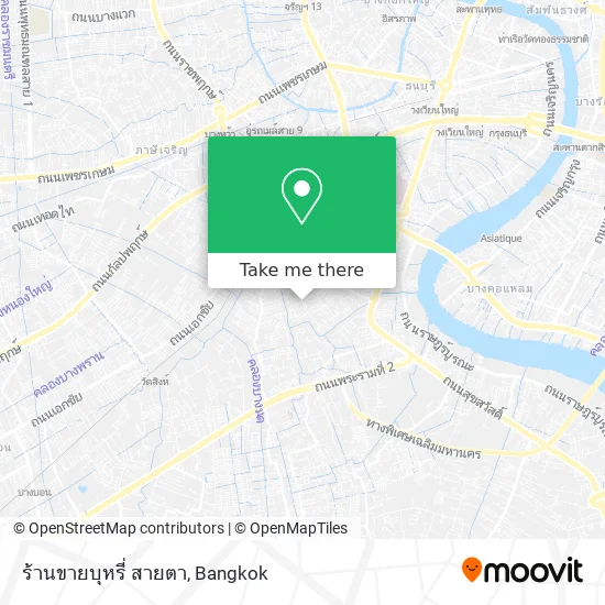 ร้านขายบุหรี่ สายตา map