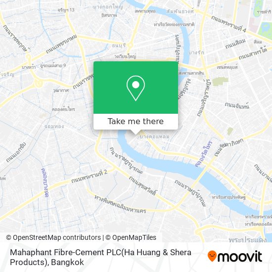 Mahaphant Fibre-Cement  PLC(Ha Huang & Shera Products) map