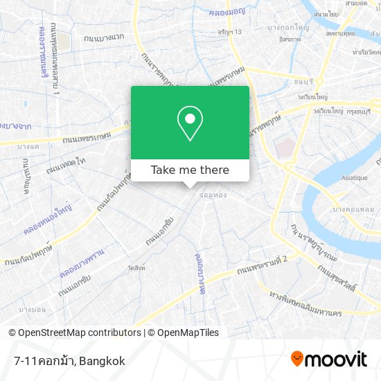 7-11คอกม้า map