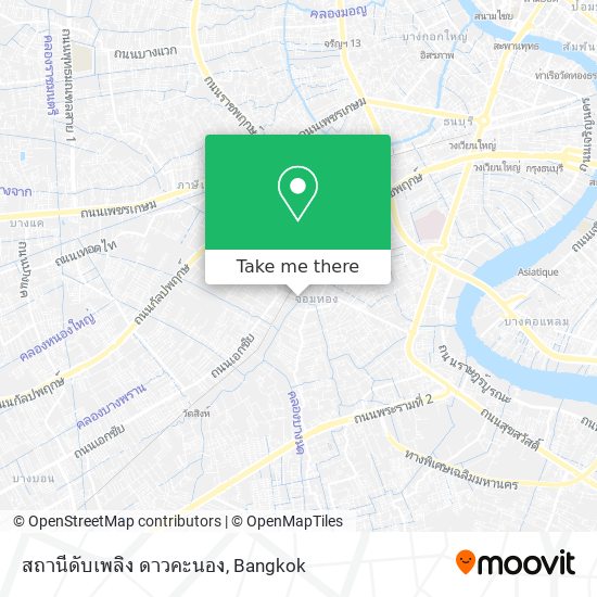 สถานีดับเพลิง ดาวคะนอง map