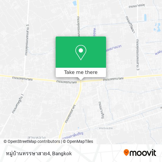 หมู่บ้านหรรษาสาย4 map