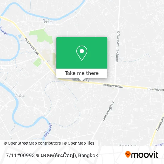 7/11#00993 ซ.มงคล(อ้อมใหญ่) map