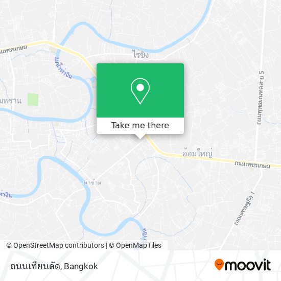 ถนนเทียนดัด map