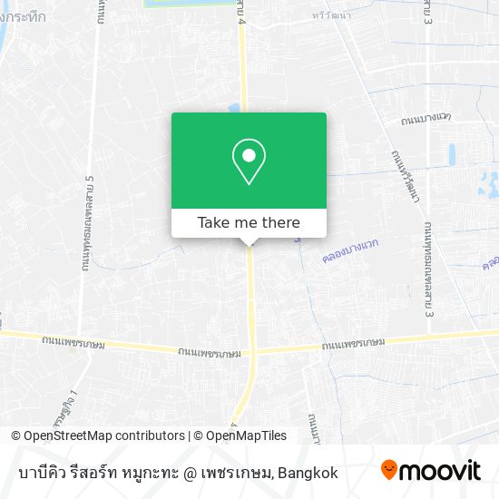 บาบีคิว รีสอร์ท หมูกะทะ @ เพชรเกษม map