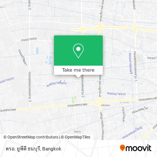 ตรอ. ยูพีดี ธนบุรี map