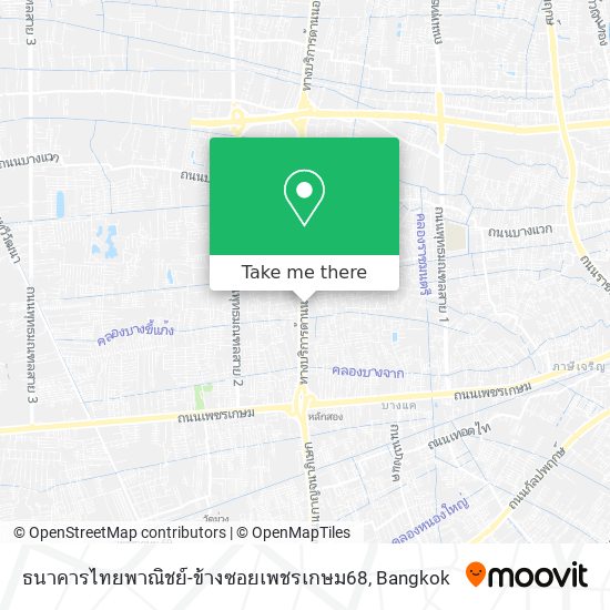 ธนาคารไทยพาณิชย์-ข้างซอยเพชรเกษม68 map