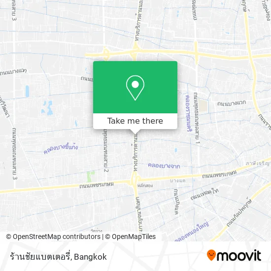ร้านชัยแบตเตอรี่ map