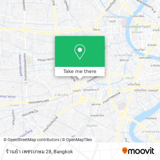 ร้านยำ เพชรเกษม 28 map