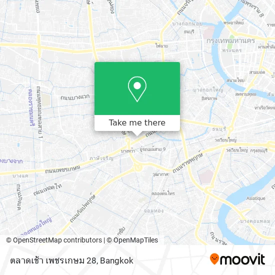ตลาดเช้า เพชรเกษม 28 map