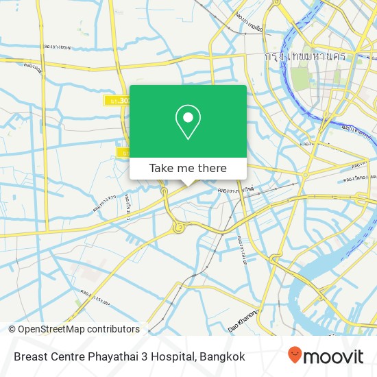 Breast Centre Phayathai 3 Hospital map