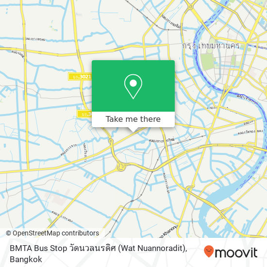 BMTA Bus Stop วัดนวลนรดิศ (Wat Nuannoradit) map