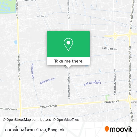 ก๋วยเตี๋ยวสุโขทัย ป้าลุง map