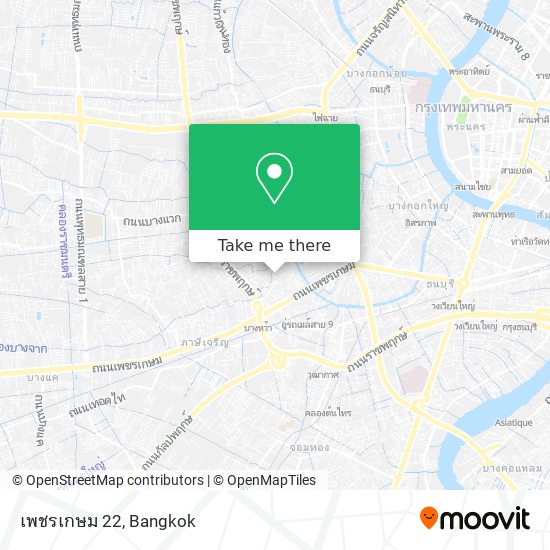 เพชรเกษม 22 map