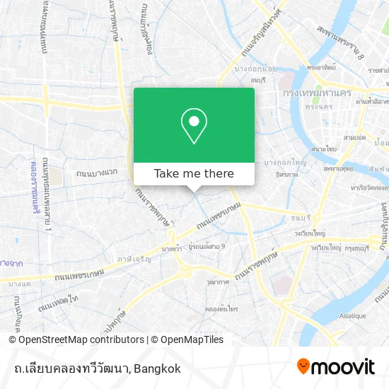 ถ.เลียบคลองทวีวัฒนา map