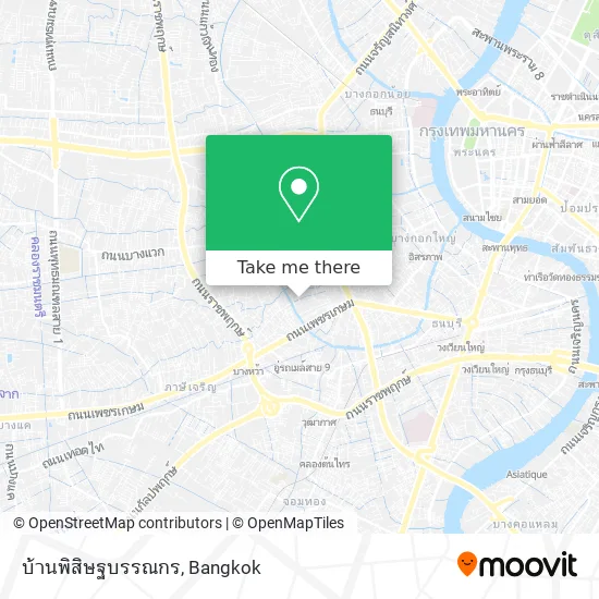 บ้านพิสิษฐบรรณกร map
