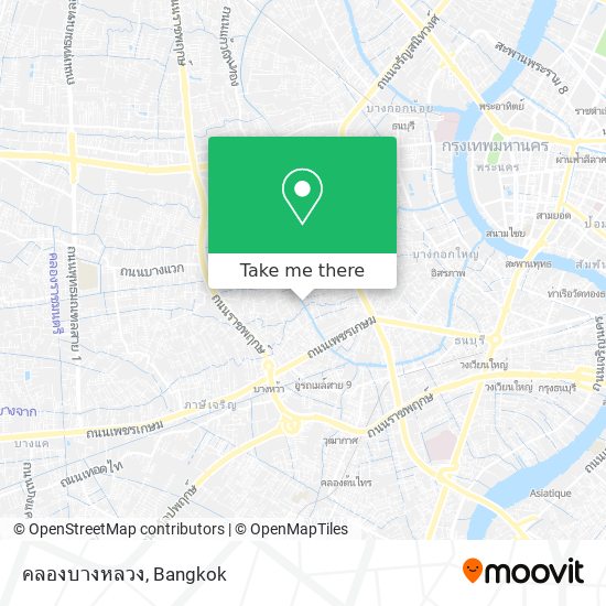 คลองบางหลวง map