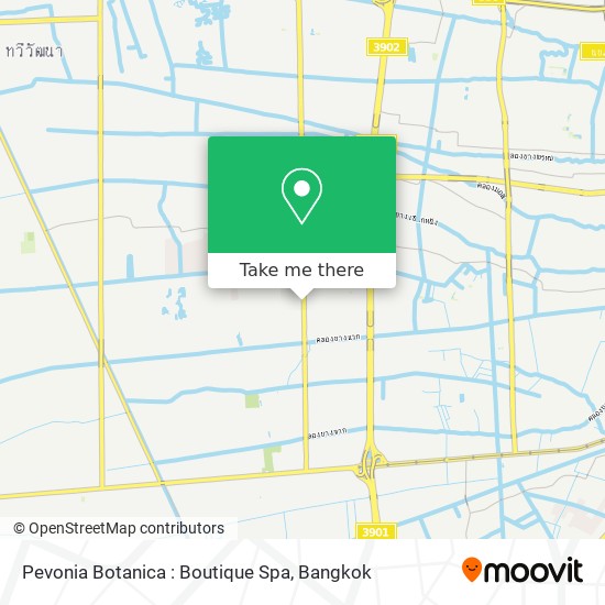 Pevonia Botanica : Boutique Spa map