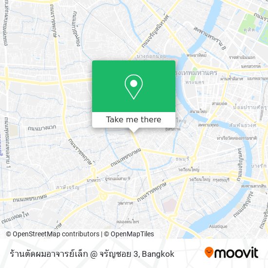 ร้านตัดผมอาจารย์เล็ก @ จรัญซอย 3 map