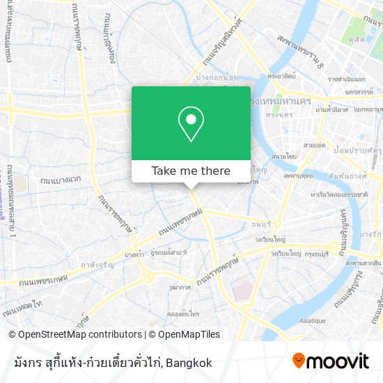 มังกร สุกี้แห้ง-ก๋วยเตี๋ยวคั่วไก่ map