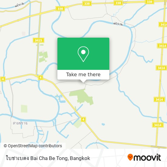 ใบชาเบตง Bai Cha Be Tong map