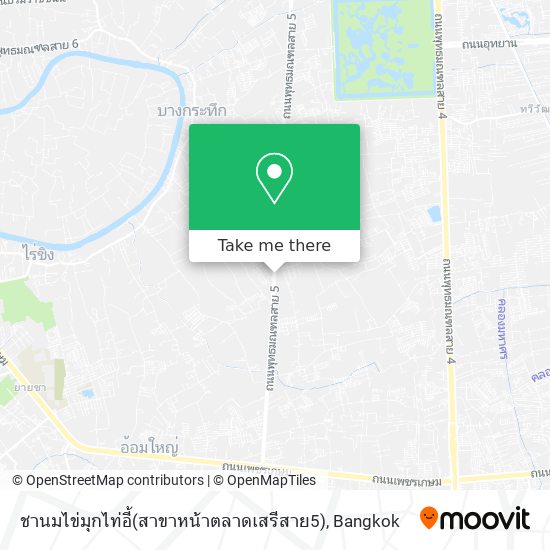 ชานมไข่มุกไท่อี้(สาขาหน้าตลาดเสรีสาย5) map