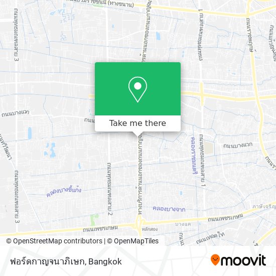 ฟอร์ดกาญจนาภิเษก map