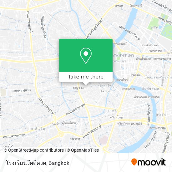 โรงเรียนวัดดีดวด map