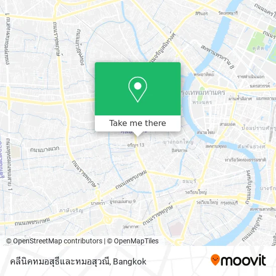 คลีนิคหมอสุธีและหมอสุวณี map