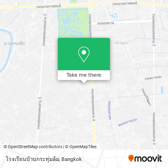 โรงเรียนบ้านกระทุ่มล้ม map