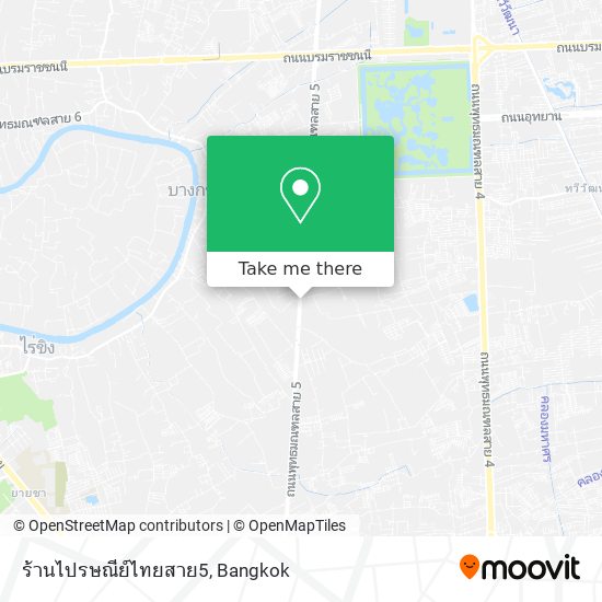 ร้านไปรษณีย์ไทยสาย5 map