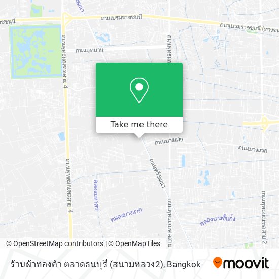 ร้านผ้าทองคำ ตลาดธนบุรี (สนามหลวง2) map